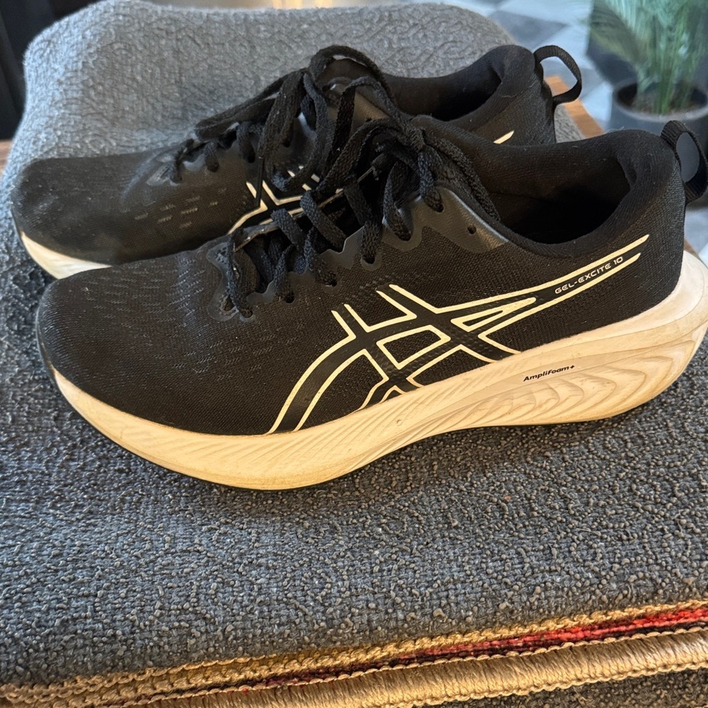 ASICS Black and White Sneakers